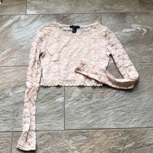 Women’s Lace Crop (Size S)